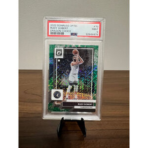 2022 PANINI DONRUSS OPTIC | DRAGON CHOICE.      RUDY GOBERT 70